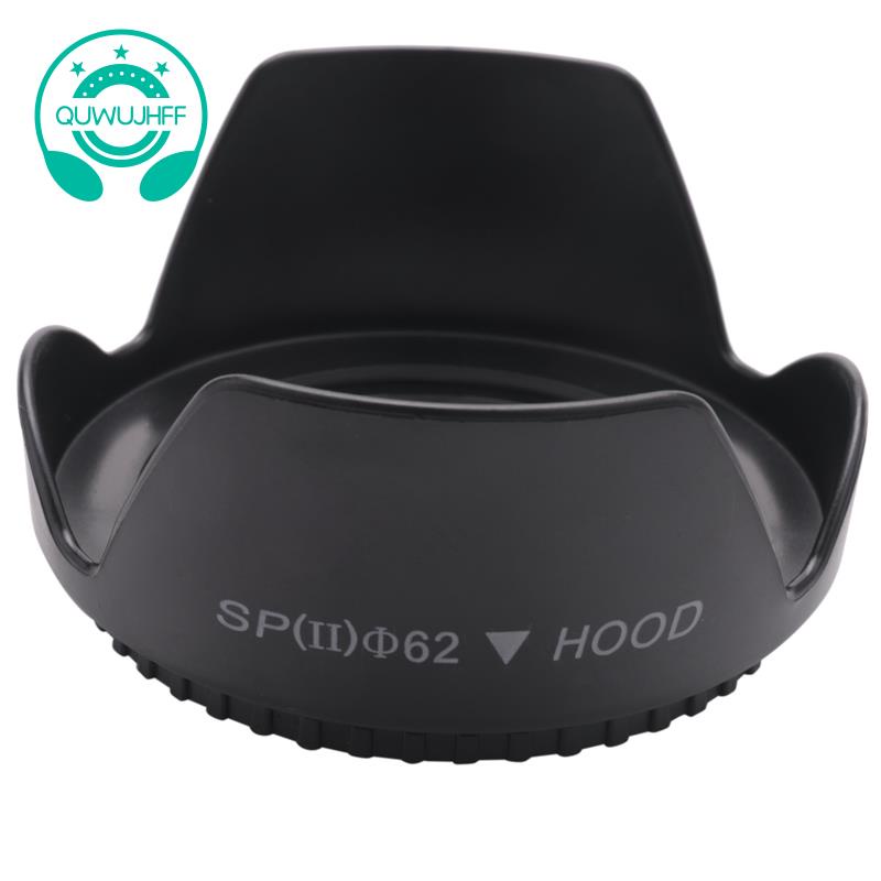 Loa Che Nắng DC-SN 62mm Màu Đen Cho Ống Kính Canon Nikon Tamron Sigma Sony 62mm