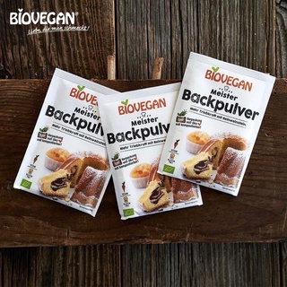 Bột nở hữu cơ BIO VEGAN làm bánh ăn dặm