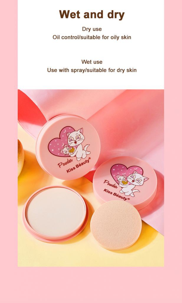 [Hàng mới về] Phấn phủ che khuyết điểm dưỡng ẩm kiểm soát dầu cho lớp trang điểm | BigBuy360 - bigbuy360.vn