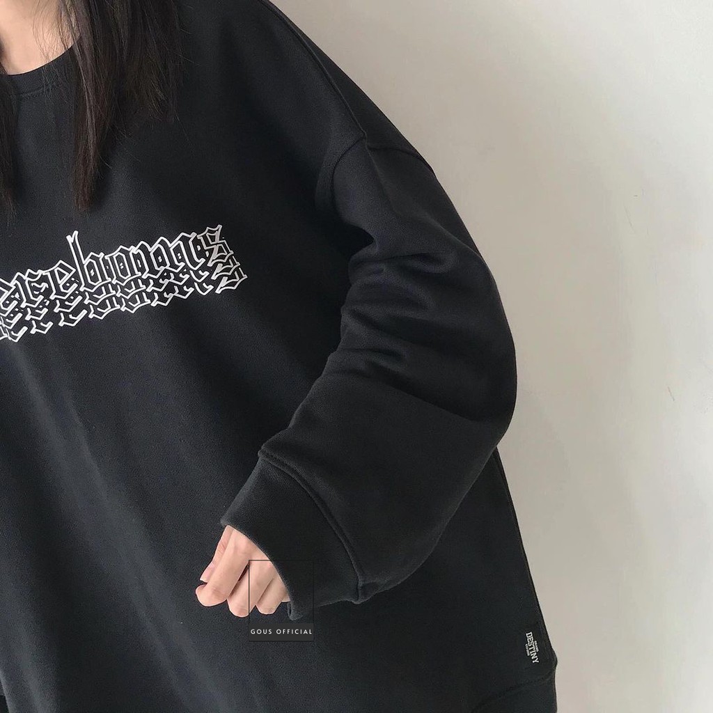 Áo Sweater Nữ Cổ Tròn Sweater Form Rộng Chất Dày Dặn Dễ Mặc Dễ Phối In Họa Tiết Cá Tính BERE-10017 GOUS OFFICIAL | BigBuy360 - bigbuy360.vn