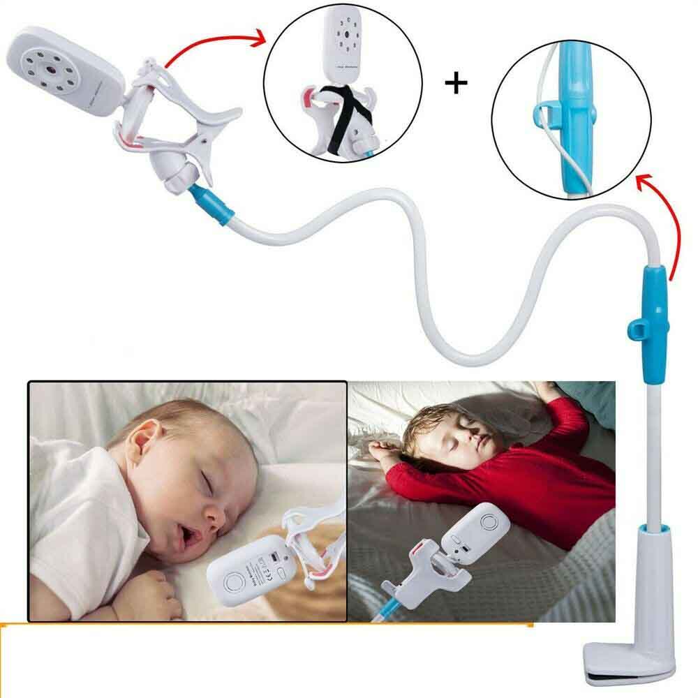 360° Universal Baby Monitor Stand Safe Video Camera Mount Holder Cot Crib Gift HOME