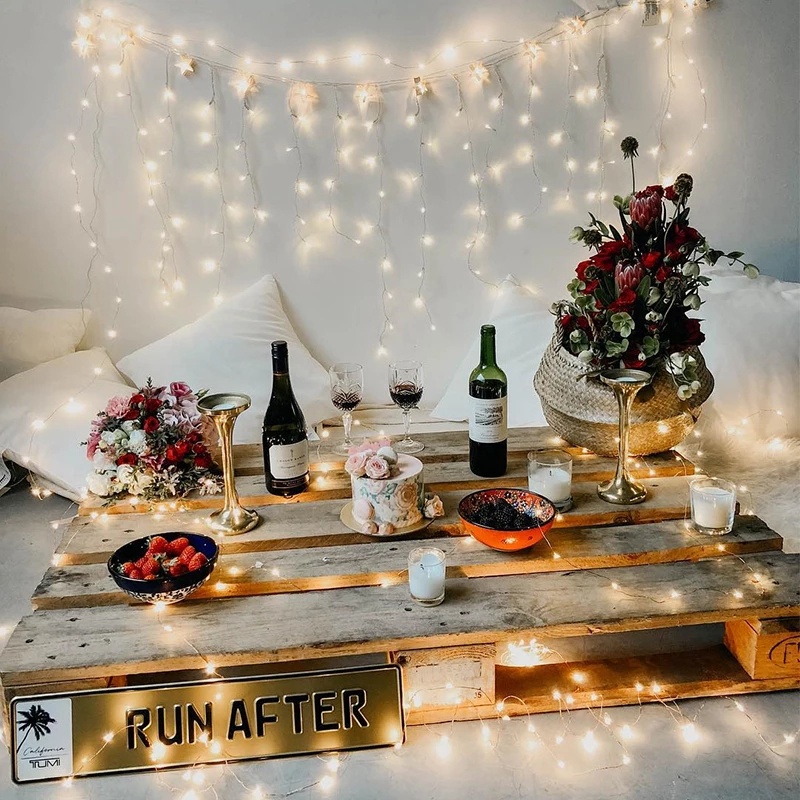 Dây Đèn Led Bằng polychrome usb Độc Đáo Trang Trí Giáng Sinh / Sân Vườn diy