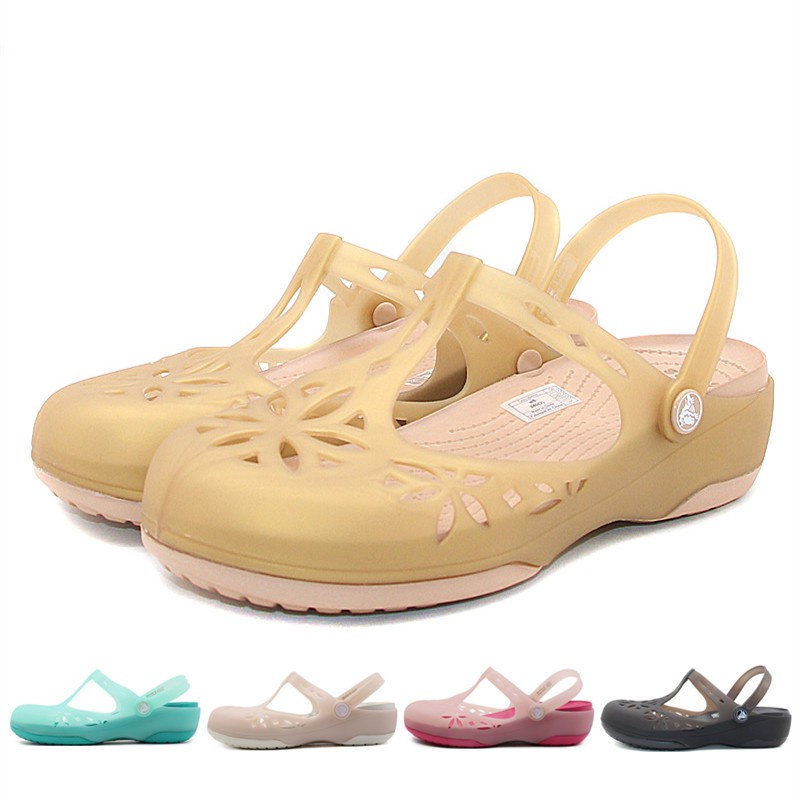 Giày sandal Crocs Đế Dày Dễ Thương Cho Nữ  mary jane204939]