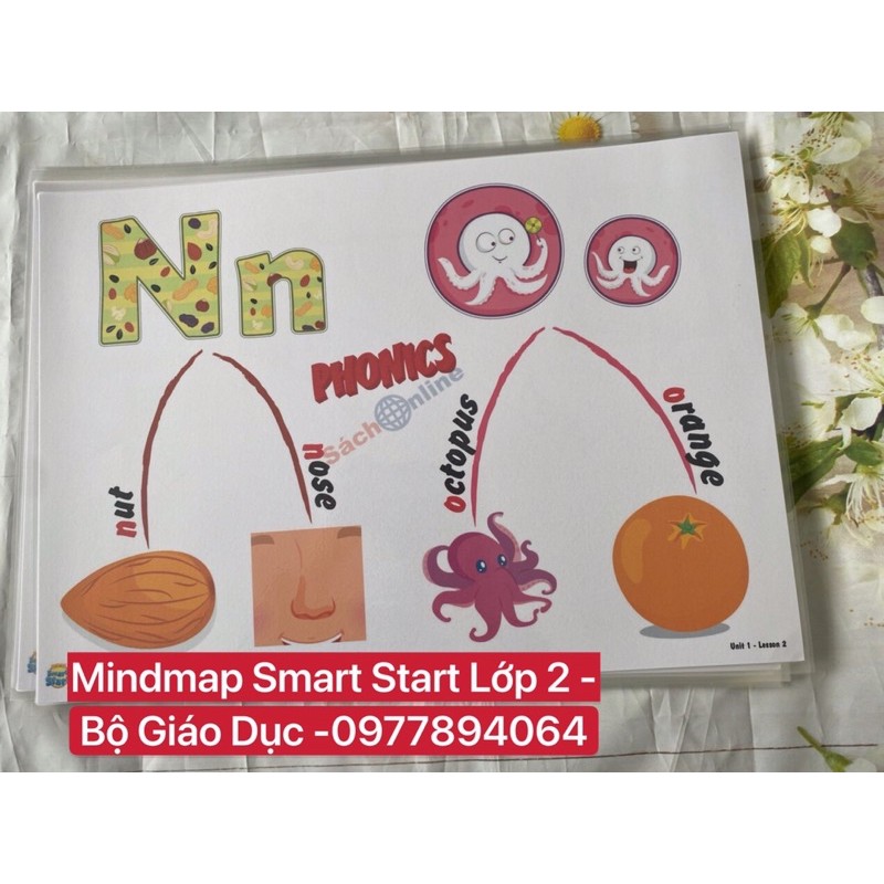 Mindmap luyện  thuyết trình Smart Start  Lớp 2 - Khổ A3-Bộ Giáo Dục