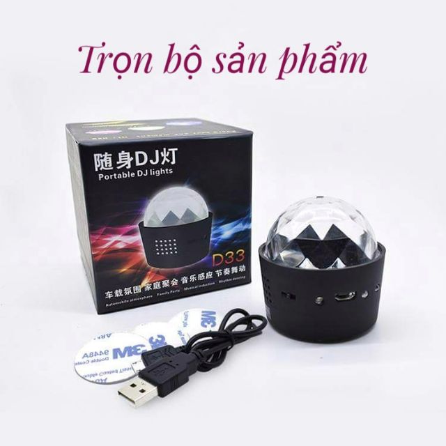 Đèn led nháy theo nhạc cảm biến trên ô tô