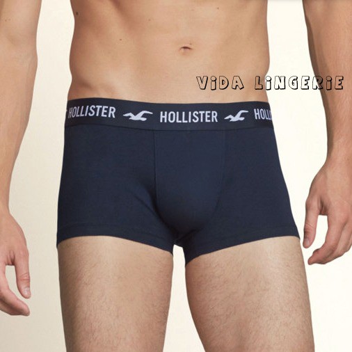 Quần lót nam big size boxer Hollister xuất dư vnxk