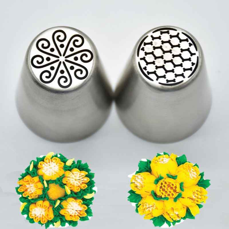 Set 12 Đuôi Bắt Bông Kem Bằng Thép Không Gỉ