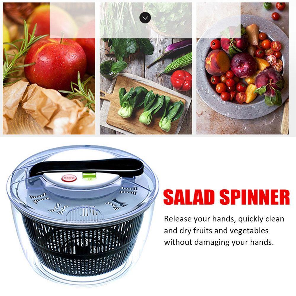 Con Quay Salad Khô Nhanh Dung Tích Lớn Đa Năng|Rổ Đựng Trái Cây Rau Củ Quả Tiện Dụng Cho Nhà Bếp