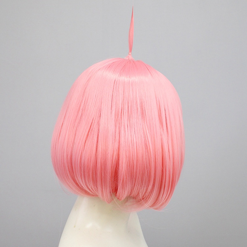 Bộ Tóc Giả Ngắn Màu Hồng Dùng Hóa Trang Nhân Vật Anya Trong Phim Spy×Family