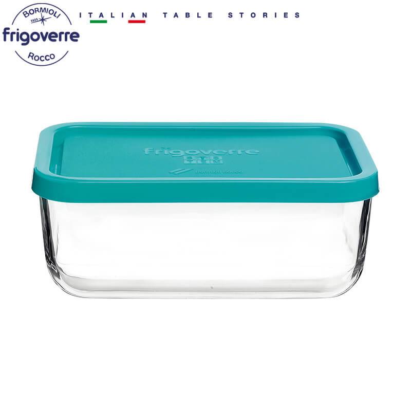 Hộp thuỷ tinh chữ nhật Frigoverre 1100ml chuyên dùng ngăn đông tủ lạnh (Bormioli Rocco)