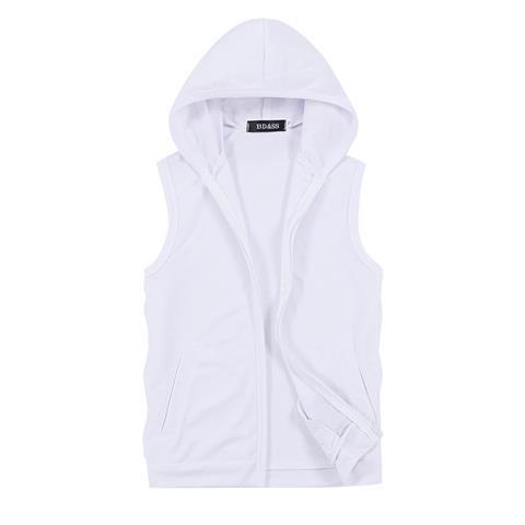 Bán Chạy!F &amp; X Áo Khoác Hoodie Sát Nách Mỏng Có Khóa Kéo Phong Cách Thể Thao Thời Trang Mùa Hè Cho Nam