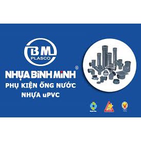 Nối trơn, nối thẳng, măng sông nhựa uPVC Bình Minh phi 90mm, 114mm