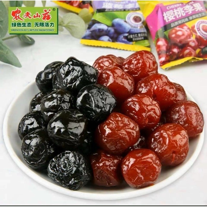 Ômai Việt Quất Hoặc Cherry - mận random 1 gói nhỏ