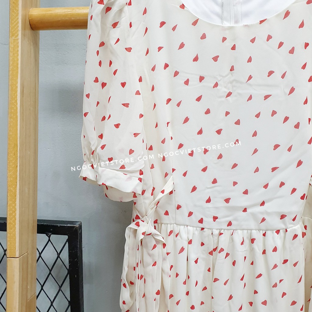 Đầm Babydoll Cột Nơ Hông SP028391 - SP028394 (hình thật) | BigBuy360 - bigbuy360.vn