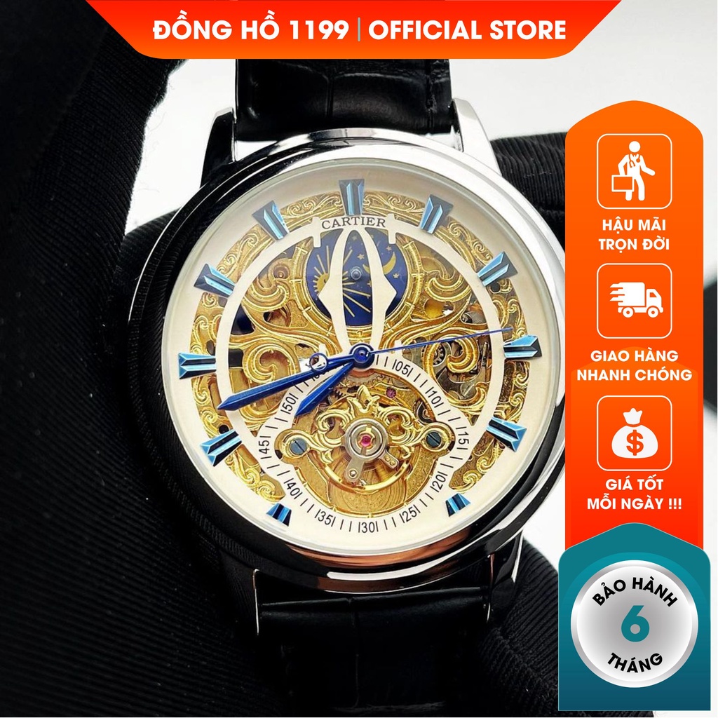 [QUÀ TẶNG] Đồng hồ cơ - Đồng Hồ Nam Bản Cao Cấp Chống Nước Chống Xước Độ Bền Từ 4-5 Năm D47- 1199 Watches | BigBuy360 - bigbuy360.vn