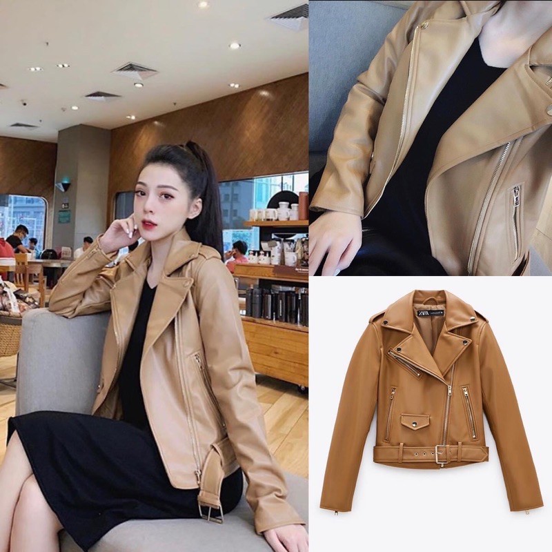 [CÓ SẴN-ẢNH THẬT] A001 Áo khoác da jacket Zara xuất xịn | BigBuy360 - bigbuy360.vn