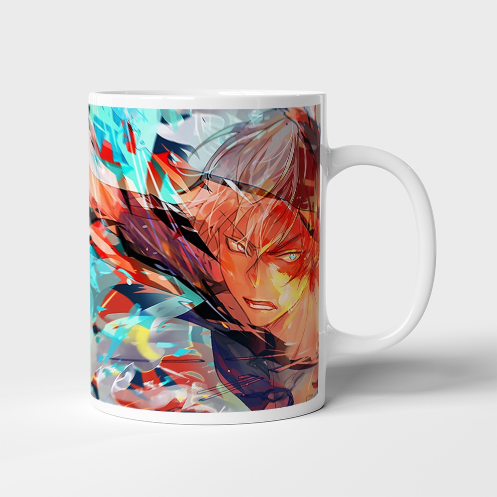 Cốc uống nước Anime, ly in hình MY HERO ACADEMIA - Mẫu 1. Nhận in theo yêu cầu
