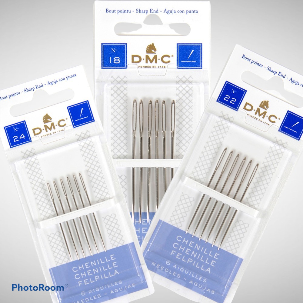 Kim thêu trắng, kim thêu truyền thống Inox DMC Chenille 1768