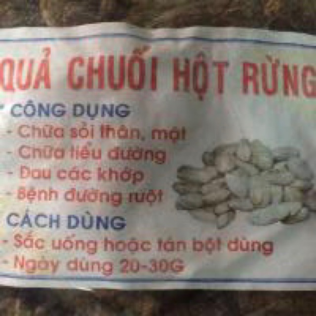 Chuối hột sấy khô đặc sản vùng cao túi 1kg