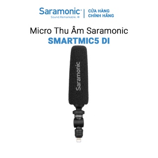 Mua Micro Thu Âm Không Dây Saramonic SmartMic5 Di - Kết Nối Điện Thoại IPhone / IPad / IOS - Bảo Hành Chính Hãng 24 Tháng
