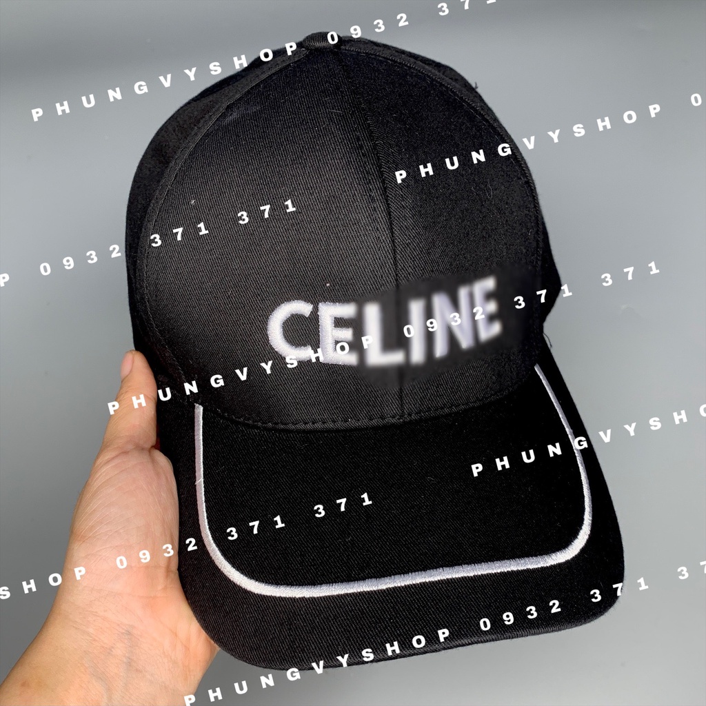 Mũ LƯỠI TRAI unisex nam nữ - THÊU NGUYÊN CHỮ CE LIN Có Viền Nhỏ - nón kết basic đơn giản