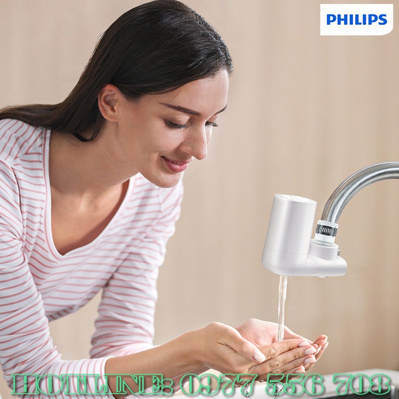 Lọc nước tại vòi 𝐅𝐑𝐄𝐄𝐒𝐇𝐈𝐏 Lọc nước đầu vòi Philips - slc.vn