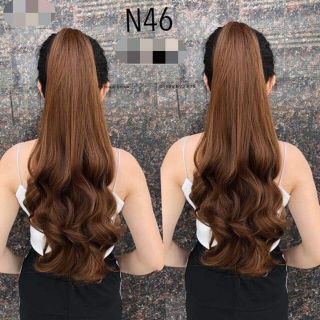 [ Tóc tơ mềm cao cấp Hàn Quốc ] Tóc giả ngoạm xoăn đuôi cực xinh