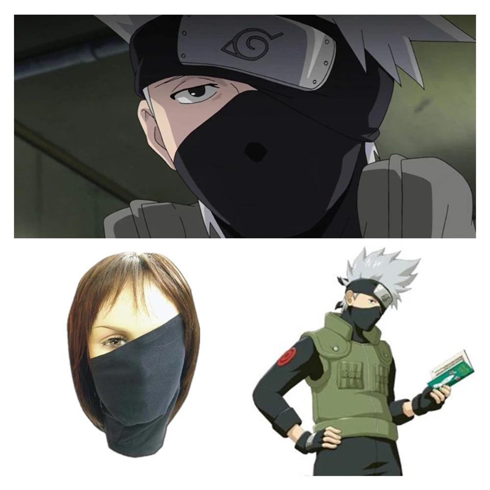 Danell Mũ Balaclava Anime Naruto Uchiha Itachi Kakashi Đeo Khi Lái Xe Máy Xe Đạp Màu Đỏ Đám Mây Akatsuki Ninja Hatake Kakashi/Nhiều Màu