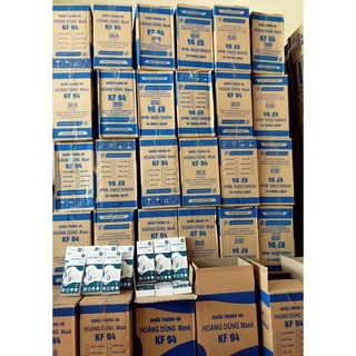 Thùng 300 cái khẩu trang 4d kf94 hoàng dũng mask