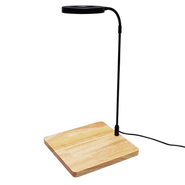 ĐÈN LED ĐẾ GỖ