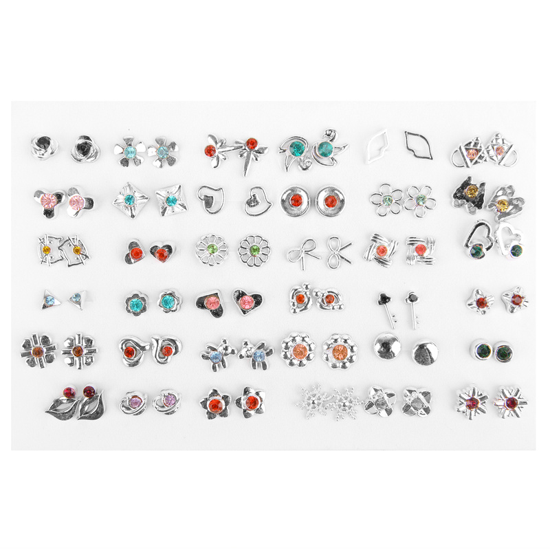 Set 36 / 18 đôi hoa tai thời trang nhiều mẫu mã cho nữ