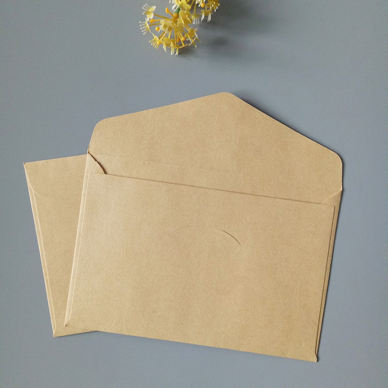 Phong bì thư giấy Kraft vintage cổ điển Taro Stationery