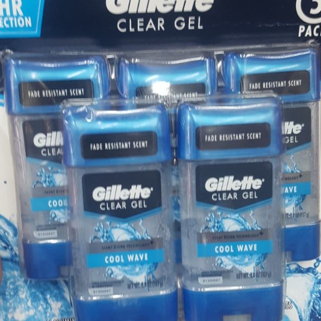 Lăn khử mùi Gillette Cool Wave 107g của Mỹ.