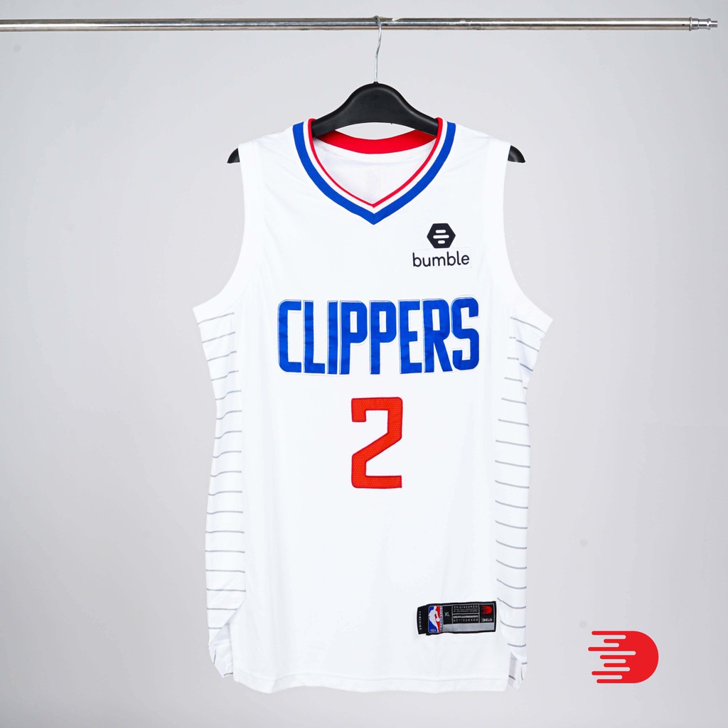 Bộ quần áo bóng rổ Jersey  CLIPPERS_ THÊU VIỀN TÊN, SỐ