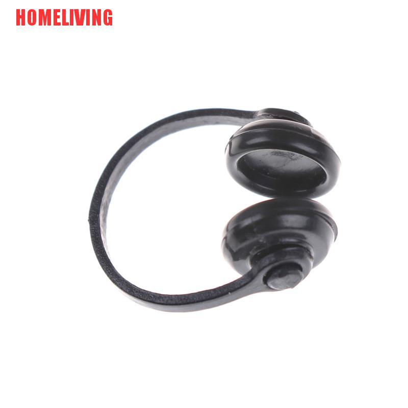 Tai Nghe Màu Đen Phụ Kiện Cho Nhà Búp Bê Tỉ Lệ 1 / 12