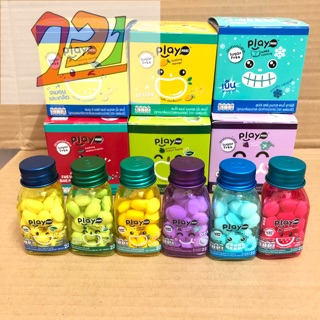 Lọ Kẹo Ngậm PlayMore Bạc Hà The Mát Các Vị 22g