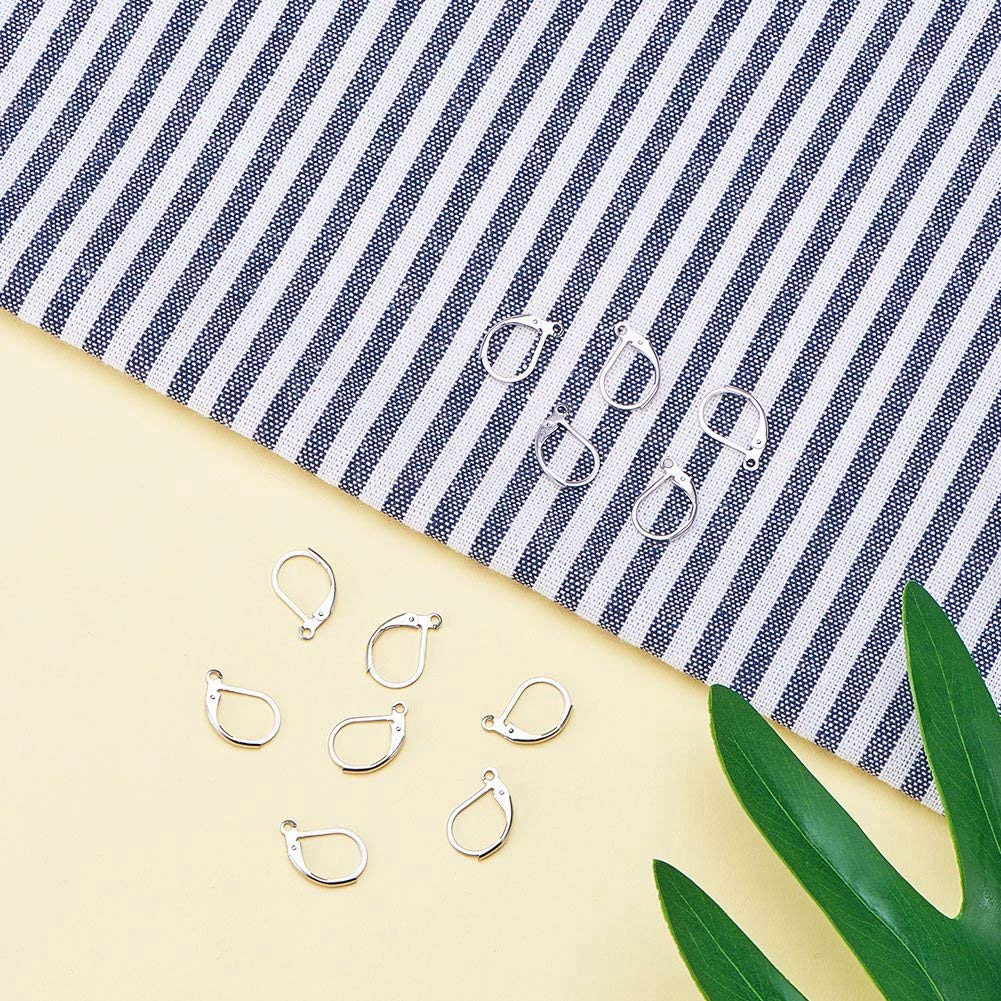 Set 10~50 Chiếc Bông Tai Mạ Vàng 24k Bằng Thép Không Gỉ Nhiều Màu Sắc Thời Trang