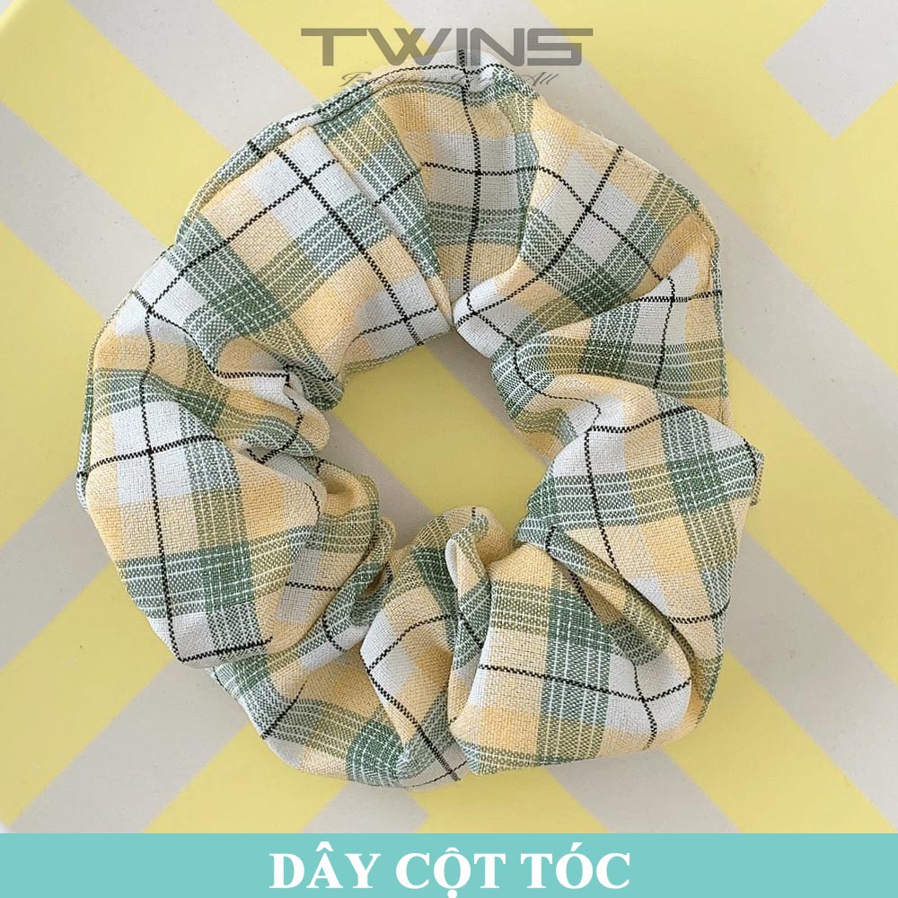 Dây cột tóc, buộc tóc scrunchies SD205 dễ thương, cute, xinh đẹp phong cách Hàn Quốc làm phụ kiện tóc thời trang cho nữ