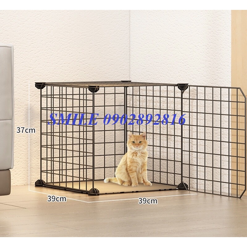 [COMBO CHUỒNG] LƯỚI THÉP DÀNH CHO CHÓ MÈO THÚ CƯNG DƯỚI 6 KG ĐA NĂNG TIỆN LỢI