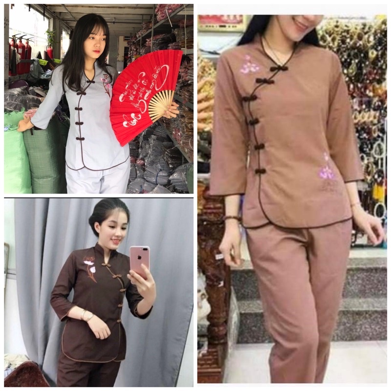Đồ đi chùa, đồ-lam, Mẫu sẫm xéo