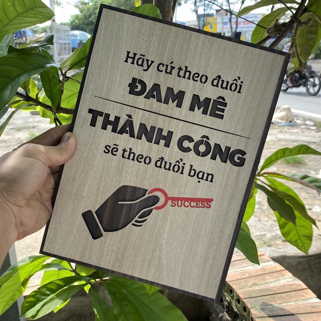 Tranh Gỗ Truyền Cảm Hứng TBIG061 truyền lửa sáng tạo trong teamwork