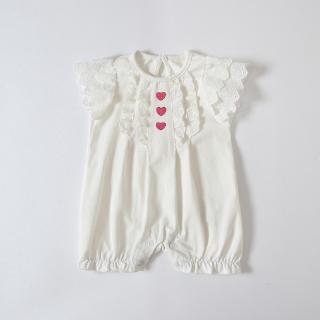 Summer New Infant Baby Girls Short Sleeve Romper