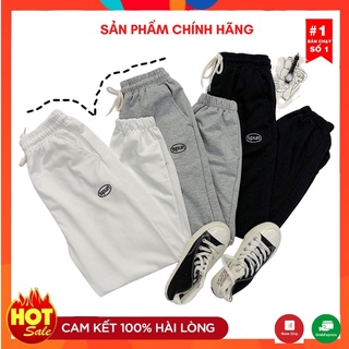 Quần JOGGER Thun SPUN Nam Nữ Unisex  ❤️ quần dài ống suông bo chân vải THUN mịn, không nhăn, thoáng mát chính hãng