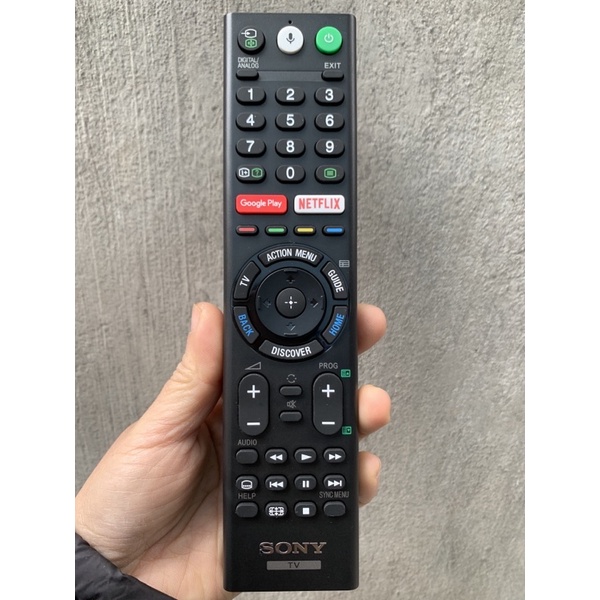 điều khiển tivi sony giọng nói-hàng chính hãng giá tại kho-Bh đổi mới - tặng kèm pin