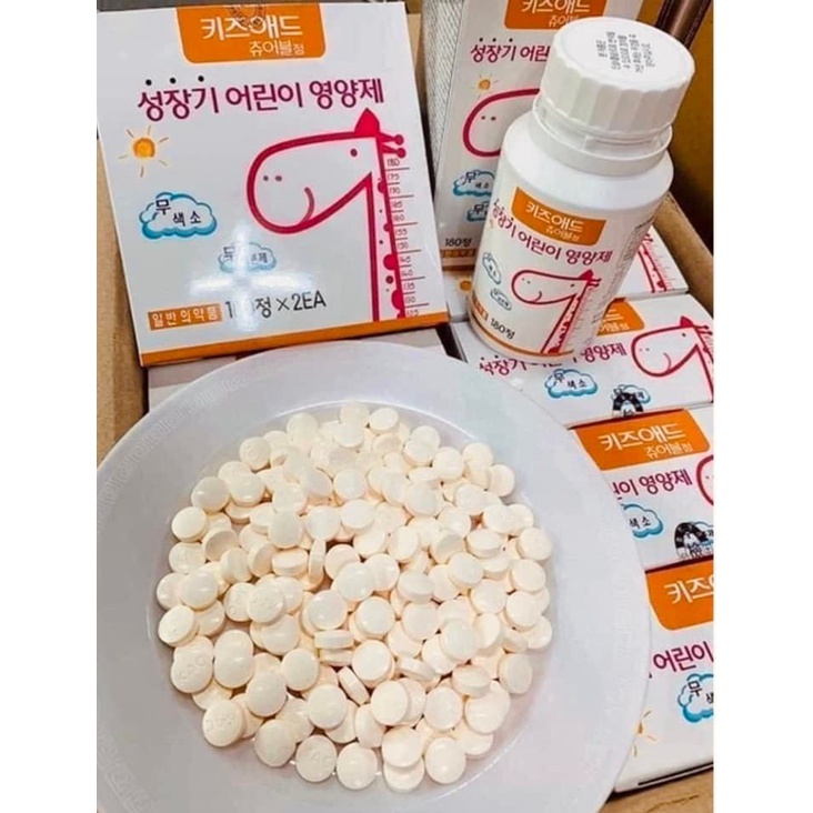 Kẹo Canxi Tăng Chiều Cao Hươu Cao Cổ Hàn Quốc