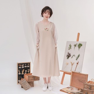 Đầm thêu cột dây_T.DCD_D6  hangkao closet