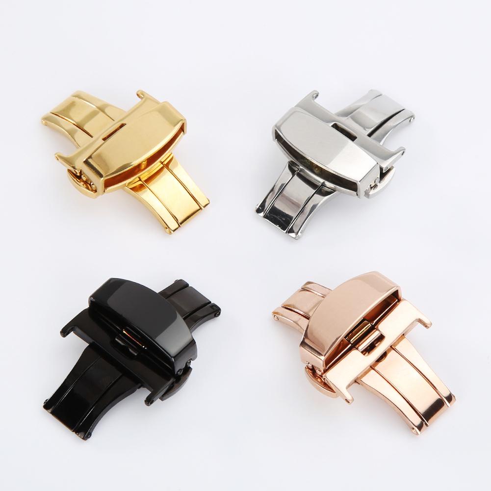 Khóa Bướm Inox Cho Đồng Hồ Đeo Tay 16mm 18mm 20mm 22mm
