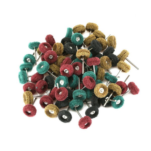 40pcs/set Abrasive 25mm Wheel Buffing Dremel Wheels Polishing  For Grinding Rotary