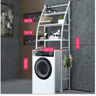 MegaMallVN - Kệ 3 tầng đựng đồ máy giặt tiết kiệm không gian làm gọn chỗ ở