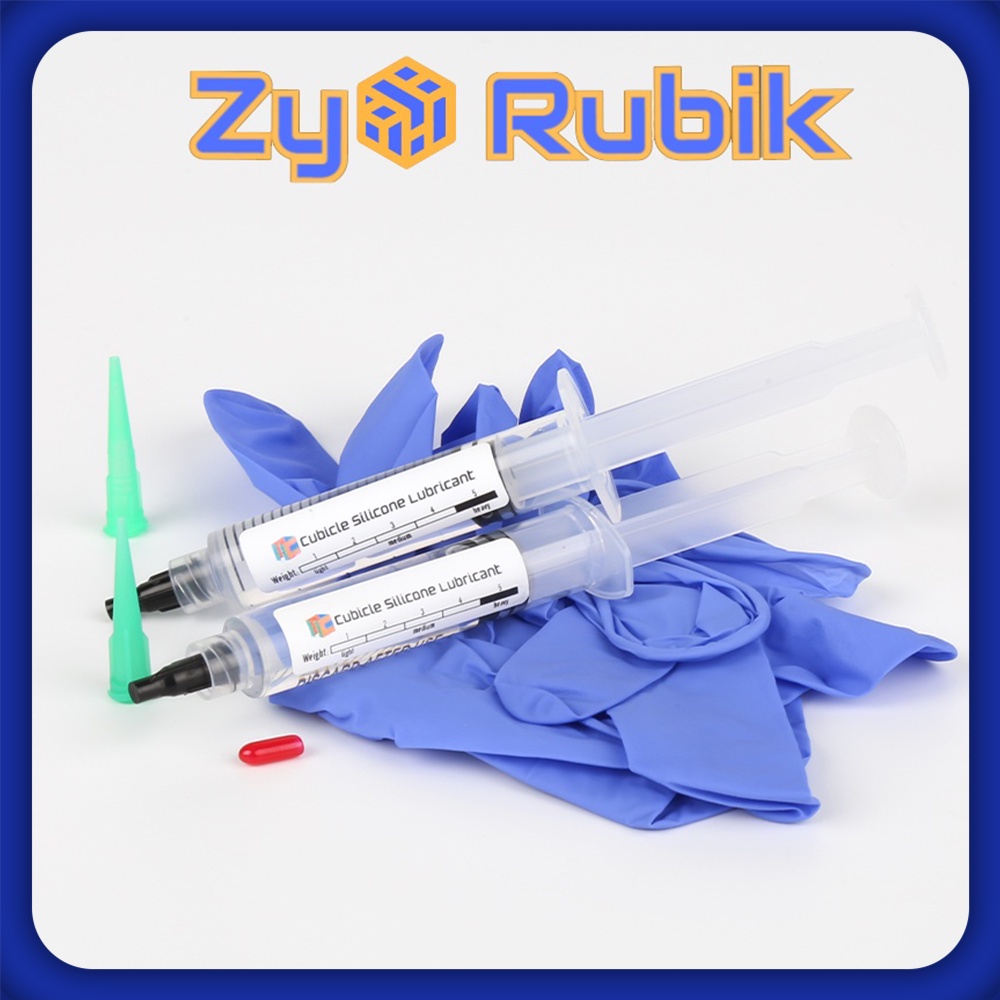 [Lube Rubik] Cubicle Silicone Lube Weight 5 / dầu bôi trơn core rubik (Thể tích 5cc) - Zyo Rubik